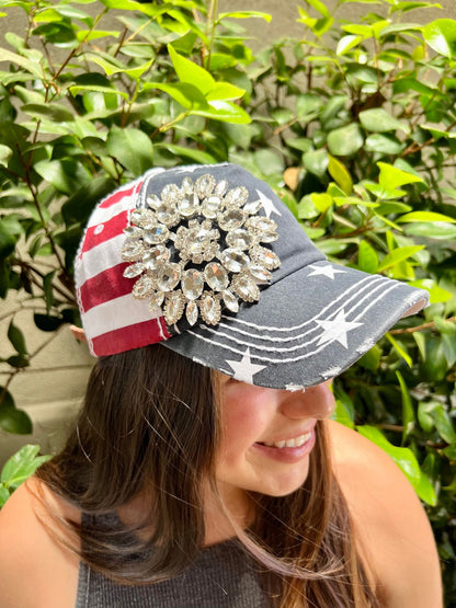 Bling Baseball Cap- Various Colors