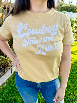 The Cowboy Take Me Away Tee