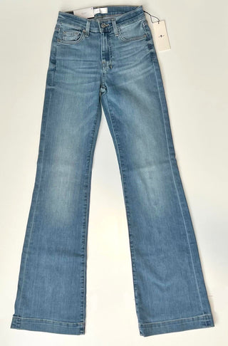 7 For All Mankind Dojo in Darby Blue - LONG