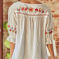 Embroidered Babydoll Blouse- Various Colors