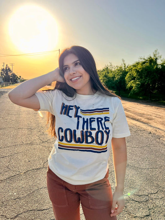 Hey There Cowboy Tee