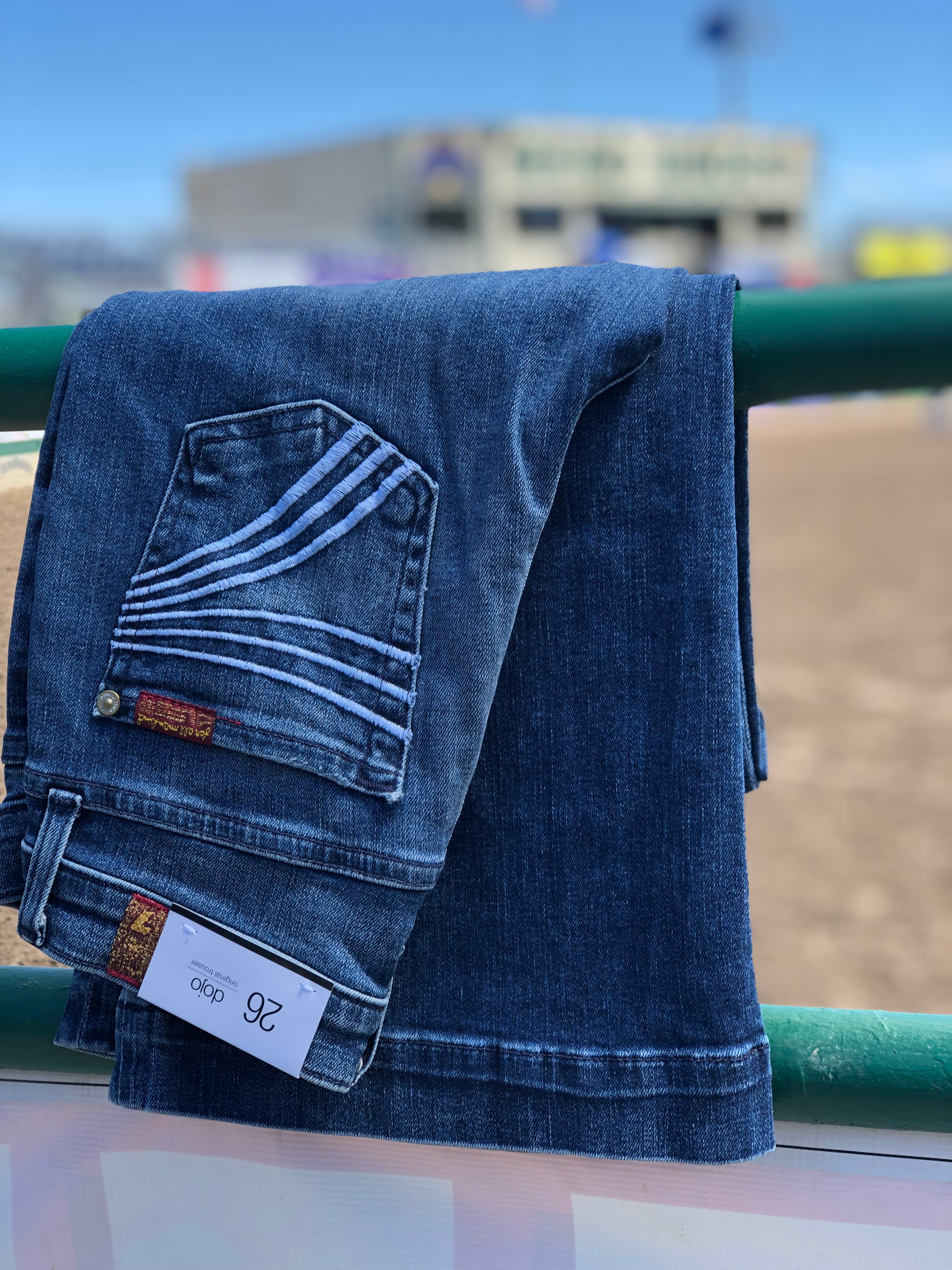 For All Mankind Dojo in Lake Blue LONG – My Forever Cowgirl