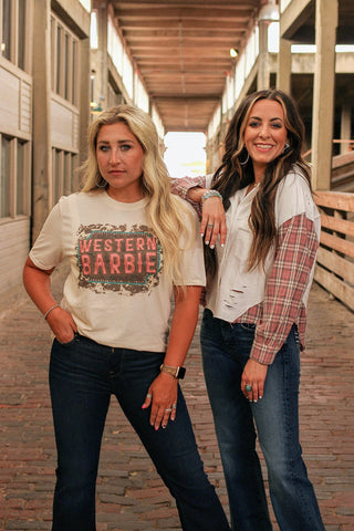 The Western Barbie Tee